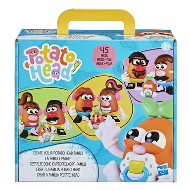 Potato Head Create Your Potato Head Family Toy For Kids Ages 2 and Up, With 45 Pieces to Customize Potato Families
