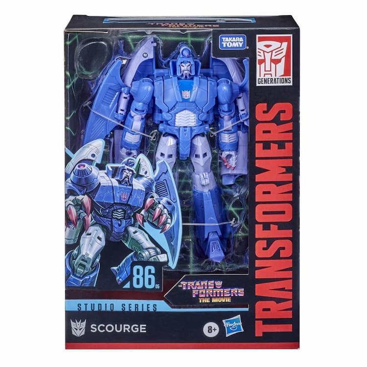 Transformers Toys Studio Series 86 Voyager The Transformers: The Movie Scourge Action Figure - 8 and Up, 6.5-inch