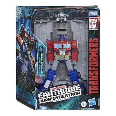 Transformers Toys Generations War for Cybertron: Earthrise Leader WFC-E11 Optimus Prime, 7-inch