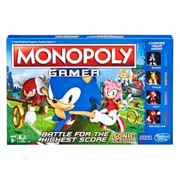 Monopoly Gamer Sonic the Hedgehog Edition Board Game