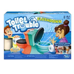 Toilet Trouble Flushdown Kids Game Water Spray Ages 4+