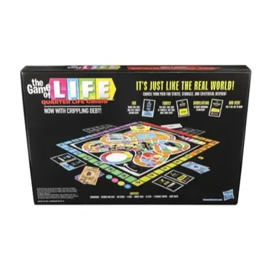 The Game of Life: Quarter Life Crisis Board Game Parody Adult Party Game