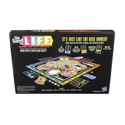The Game of Life: Quarter Life Crisis Board Game Parody Adult Party Game