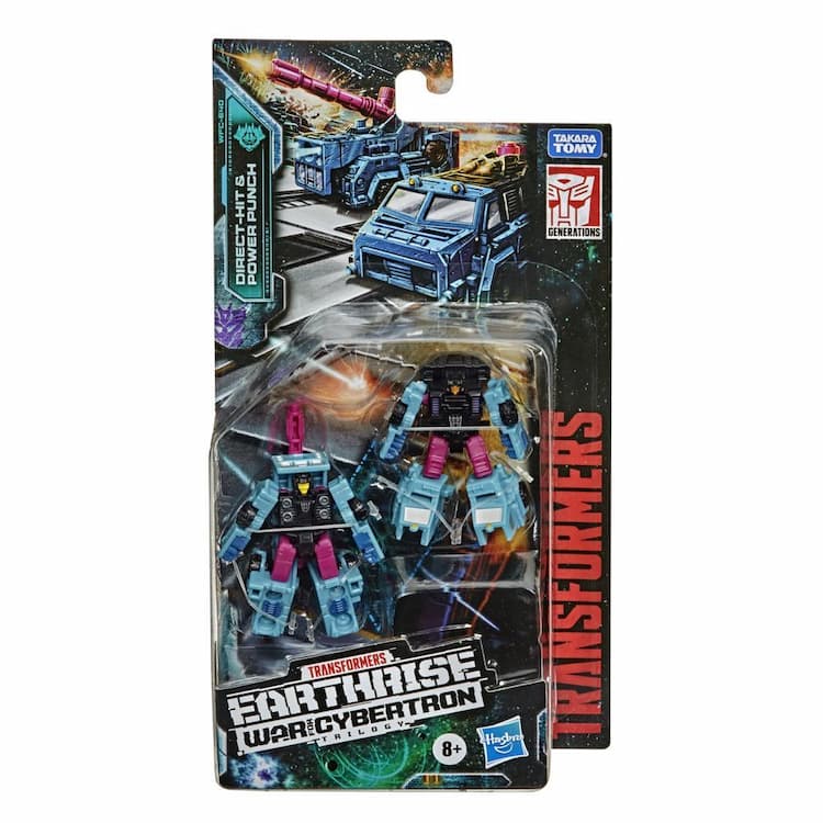 Transformers Toys Generations War for Cybertron: Earthrise Micromaster WFC-E40 Decepticon Battle Squad 2-Pack, 1.5-inch