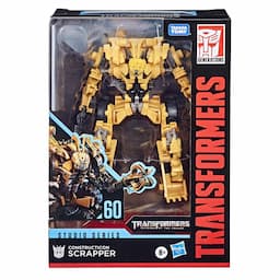 Transformers Toys Studio Series 60 Voyager Class Revenge of the Fallen Constructicon Scrapper Action Figure, 6.5-inch