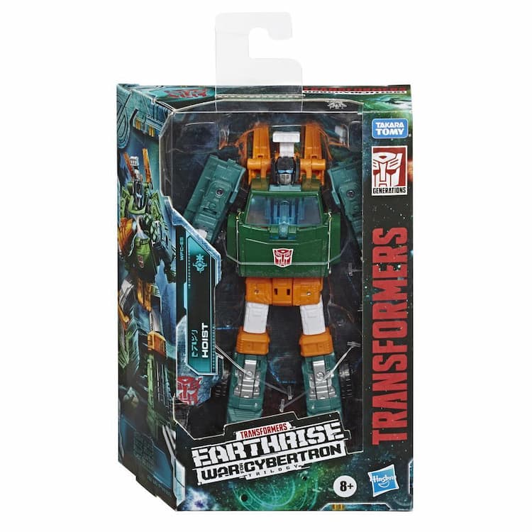 Transformers Toys Generations War for Cybertron: Earthrise Deluxe WFC-E5 Hoist, 5.5-inch