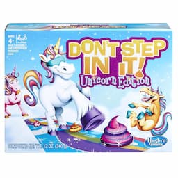Don't Step In It Kids Game Ages 4+ Unicorn Rainbow Clay