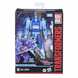 Transformers Toys Studio Series 86-03 Deluxe The Transformers: The Movie Blurr Action Figure, 8 and Up, 4.5-inch