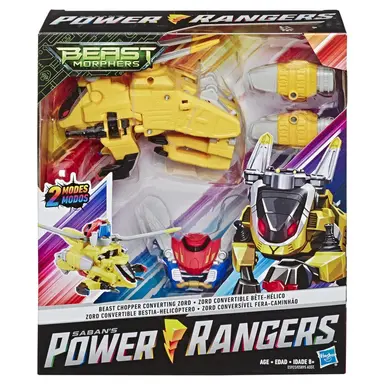 Power Rangers Beast Morphers Beast Chopper Converting Zord Action Figure