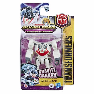 Transformers Bumblebee Cyberverse Adventures Action Attackers Scout Class Wheeljack Action Figure - Gravity Cannon Action Attack, 3.75-inch