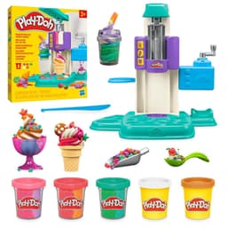 Play-Doh Rainbow Swirl Ice Cream Playset, Arts and Crafts Toys for Ages 3+