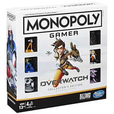Monopoly Gamer Overwatch Collector's Edition Board Game