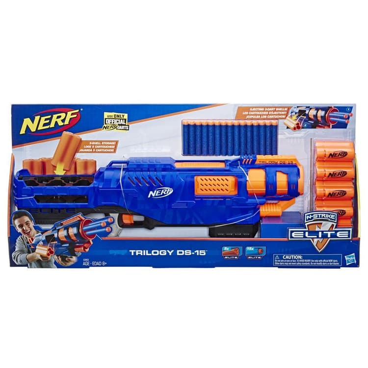 Trilogy DS-15 Nerf N-Strike Elite Toy Blaster