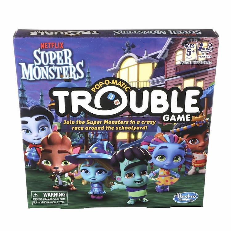 Trouble: Netflix Super Monsters Edition Board Game