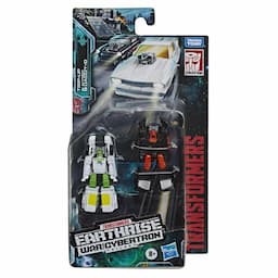 Transformers Toys Generations War for Cybertron: Earthrise Micromaster WFC-E3 Hot Rod Patrol 2-Pack, 1.5-inch
