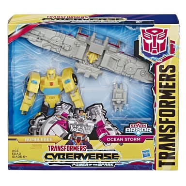 Transformers Toys Cyberverse Spark Armor Bumblebee Action Figure