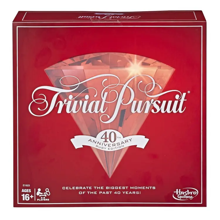 Trivial Pursuit 40th Anniversary Ruby Edition