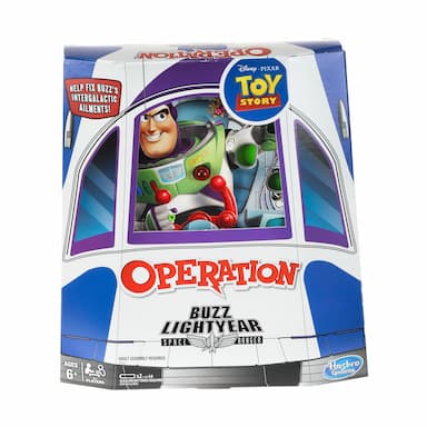 Operation: Disney/Pixar Toy Story Buzz Lightyear Board Game for Kids Ages 6 and Up