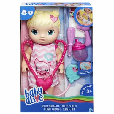 Baby Alive Better Now Bailey (Blonde) 