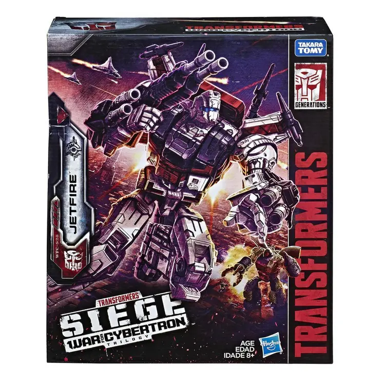 Transformers Toys Generations War for Cybertron Commander WFC-S28 Jetfire Action Figure - Siege Chapter - Adults and Kids Ages 8 and Up, 11-inch
