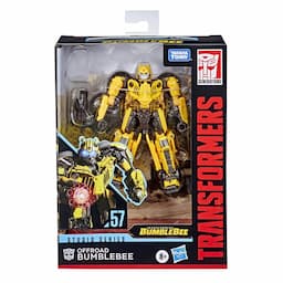 Transformers Toys Studio Series 57 Deluxe Class Bumblebee Movie Offroad Bumblebee Action Figure  Ages 8 and Up, 4.5-inch