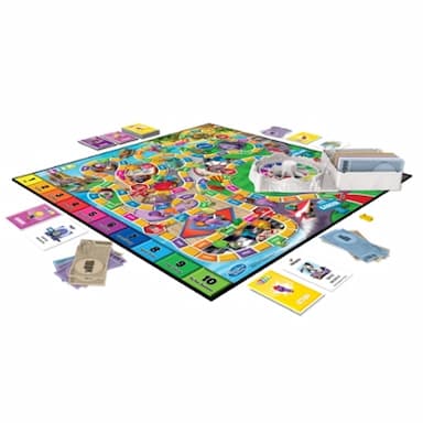 The Game of Life Game, Family Board Game for 2 to 4 Players, for Kids Ages 8 and Up, Includes Colorful Pegs