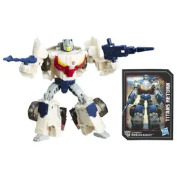Transformers Generations Titans Return Autobot Breakaway and Autobot Throttle