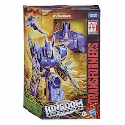 Transformers Toys Generations War for Cybertron: Kingdom Voyager WFC-K9 Cyclonus Action Figure - 8 and Up, 7-inch