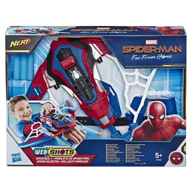 Spider-Man Web Shots Spiderbolt NERF Powered Blaster Toy for Kids Ages 5 and Up