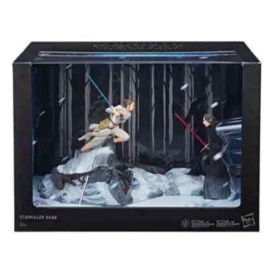 Star Wars The Black Series Centerpiece Rey (Starkiller Base) & Kylo Ren Figure