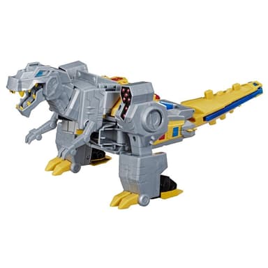 Transformers Toys Cyberverse Action Attackers Ultimate Class Grimlock Action Figure - Repeatable Seismic Stomp Action Attack - For Kids Ages 6 and Up, 9.75 inch