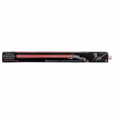 Star Wars The Black Series Count Dooku Force FX Lightsaber with LEDs and Sound Effects, Collectible Roleplay Item
