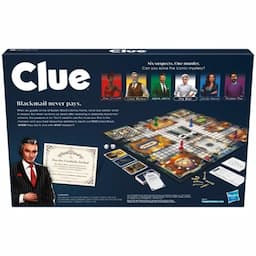 Clue Board Game, Mystery Games for 2-6 Players, Family Games for Kids Ages 8 and Up