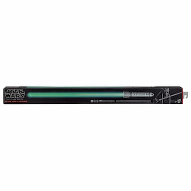Star Wars The Black Series Kit Fisto Force FX Lightsaber with LEDs and Sound Effects, Collectible Roleplay Item
