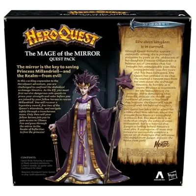 Avalon Hill Heroquest The Mage of the Mirror Quest Pack, Requires HeroQuest Game System