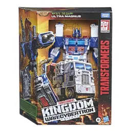 Transformers Toys Generations War for Cybertron: Kingdom Leader WFC-K20 Ultra Magnus Action Figure - 8 and Up, 7.5-inch