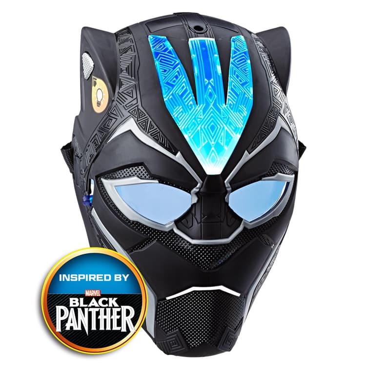 Marvel Black Panther Vibranium Power FX Mask