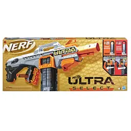 Nerf Ultra Select Fully Motorized Blaster, Fire 2 Ways, Includes Clips and Darts, Compatible Only with Nerf Ultra Darts