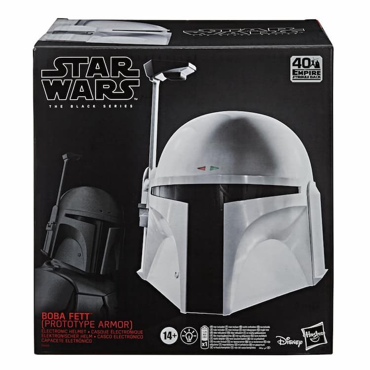 Star Wars The Black Series Boba Fett (Prototype Armor) Electronic Helmet, Star Wars: The Empire Strikes Back Collectible