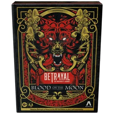 Betrayal the Werewolf's Journey Blood on the Moon Expansion Pack, Requires Betrayal at HOTH 3rd Edition to Play (Sold Separately)