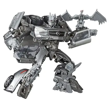 Transformers Toys Studio Series 51 Deluxe Transformers: Dark of the Moon Soundwave Action Figure - 8 and Up, 4.5-inch