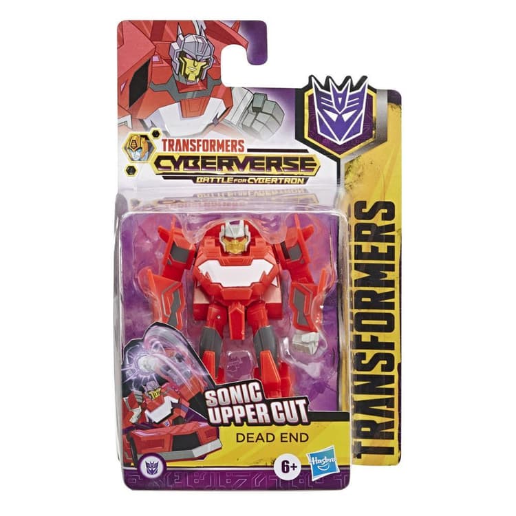 Transformers Bumblebee Cyberverse Adventures Scout Class DeadEnd Action Figure, For Kids Ages 6 and Up, 3.75-inch