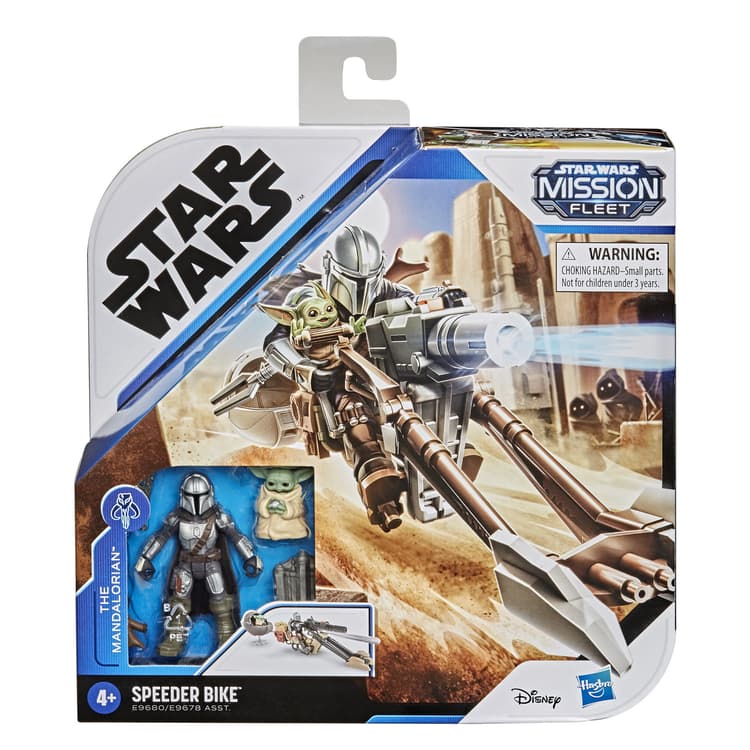 Star Wars Mission Fleet Expedition Class The Mandalorian The Child Battle for the Bounty Figures and Vehicle