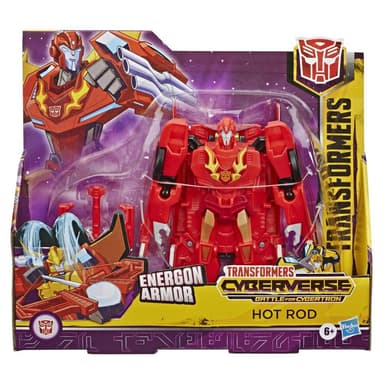 Transformers Toys Cyberverse Ultra Class Hot Rod Action Figure