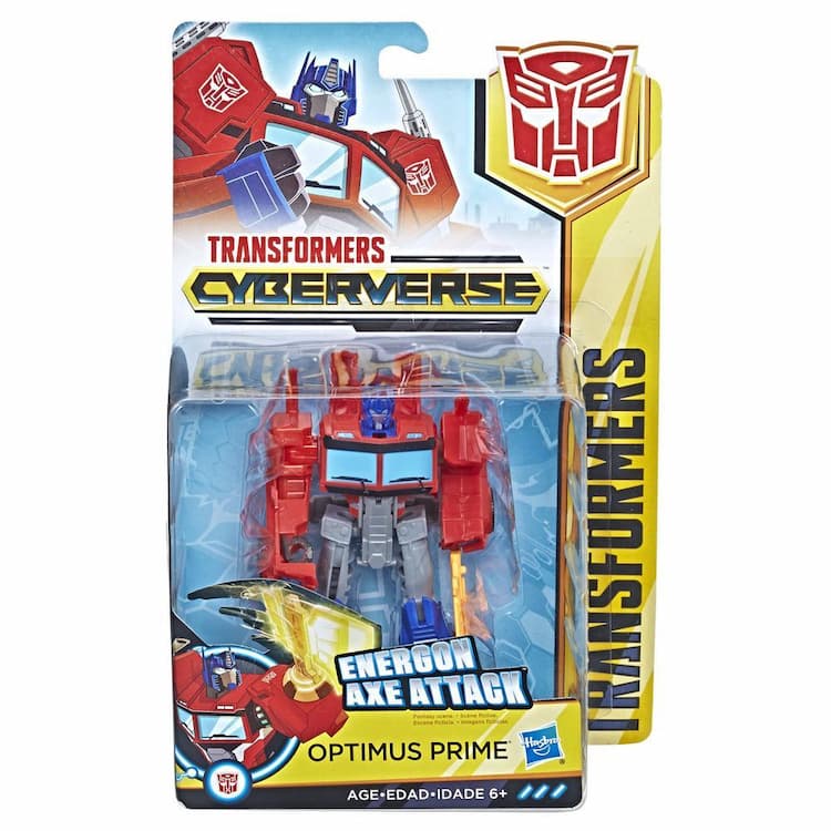 Transformers Cyberverse Warrior Class Optimus Prime 