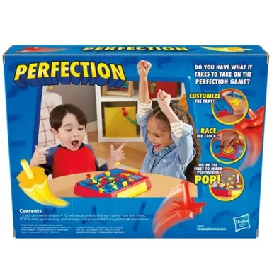 Perfection Board Game, Kids and Preschool Games for Ages 5+, Memory Game for Kids