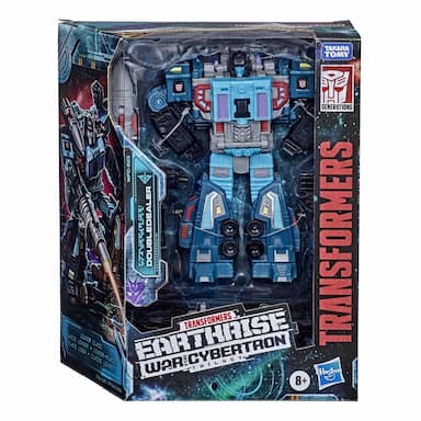Transformers Toys Generations War for Cybertron: Earthrise Leader WFC-E23 Doubledealer Triple Changer, 7-inch