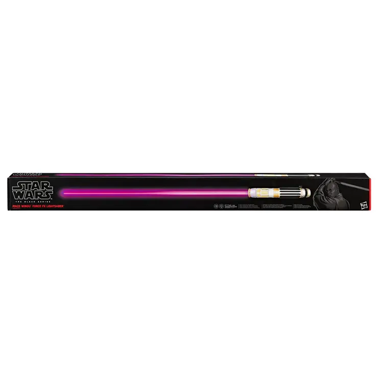 Star Wars The Black Series Mace Windu Ep3 Force FX Lightsaber