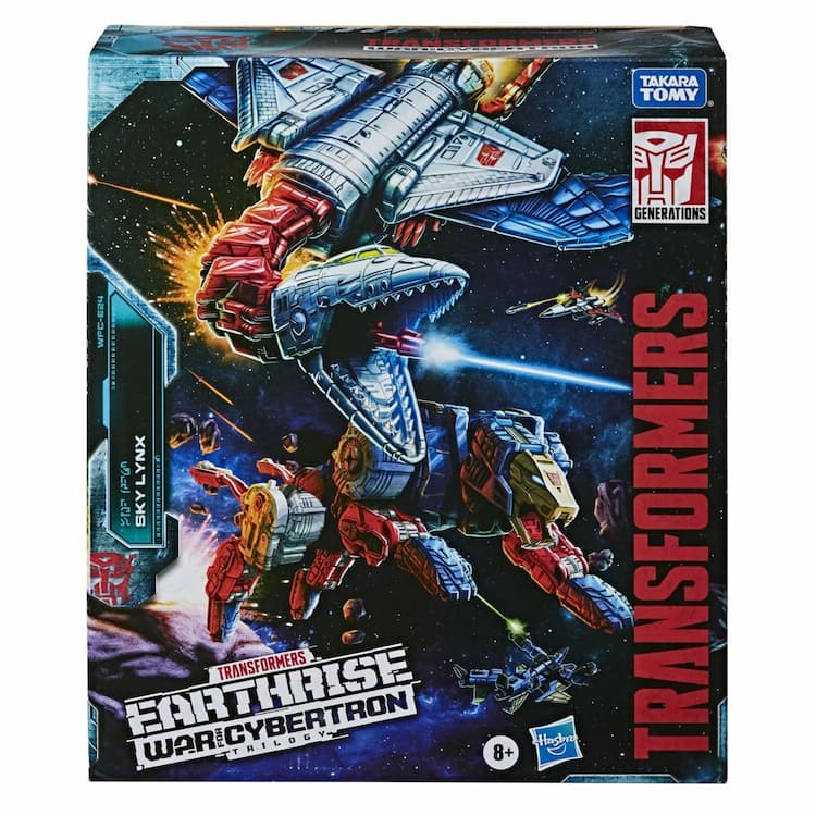Transformers Toys Generations War for Cybertron: Earthrise Leader WFC-E24 Sky Lynx (5 Modes), 11-inch