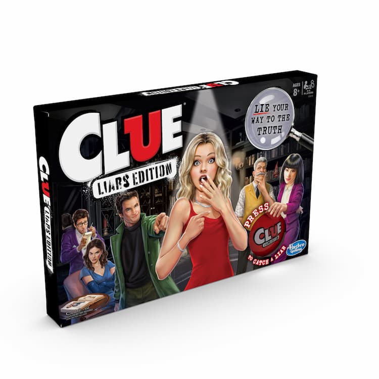 Clue Liars Edition Board Game for Kids 8 and Up